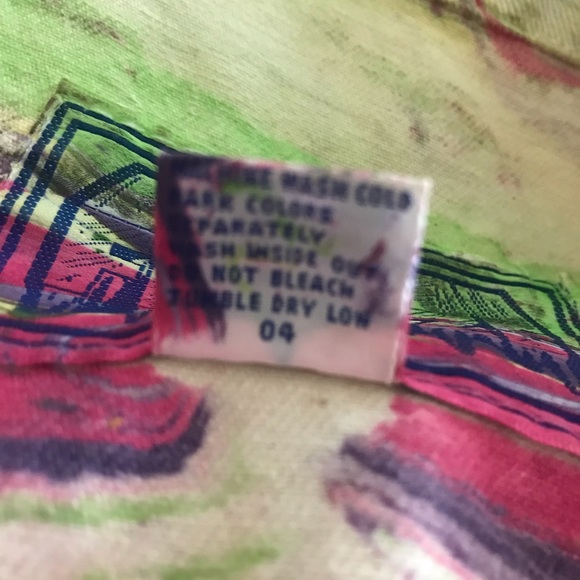 Freeze LARGE Denim “Coat of Many Colors” - Picture 7 of 7